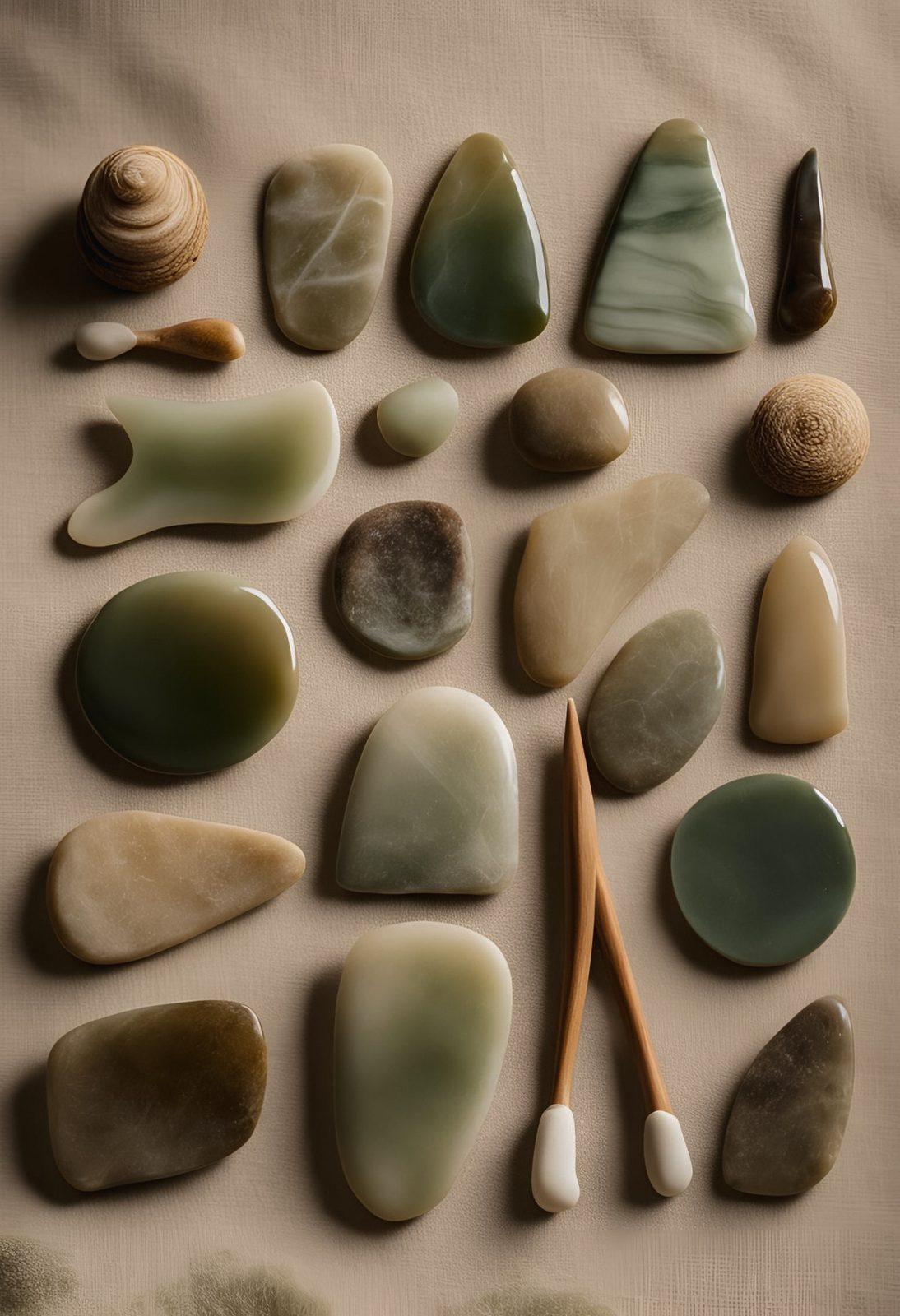 Botanical scalp ritual products and treatment setting at La Vella Sol