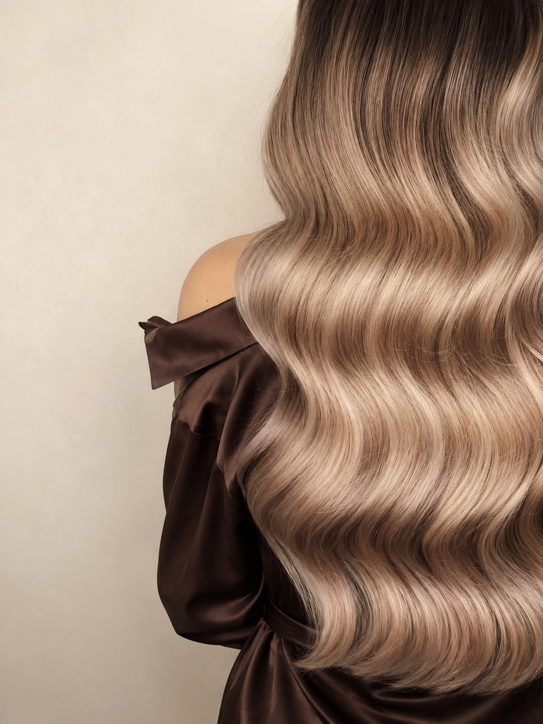 VALSIA extension installation — seamless, colour-matched hair