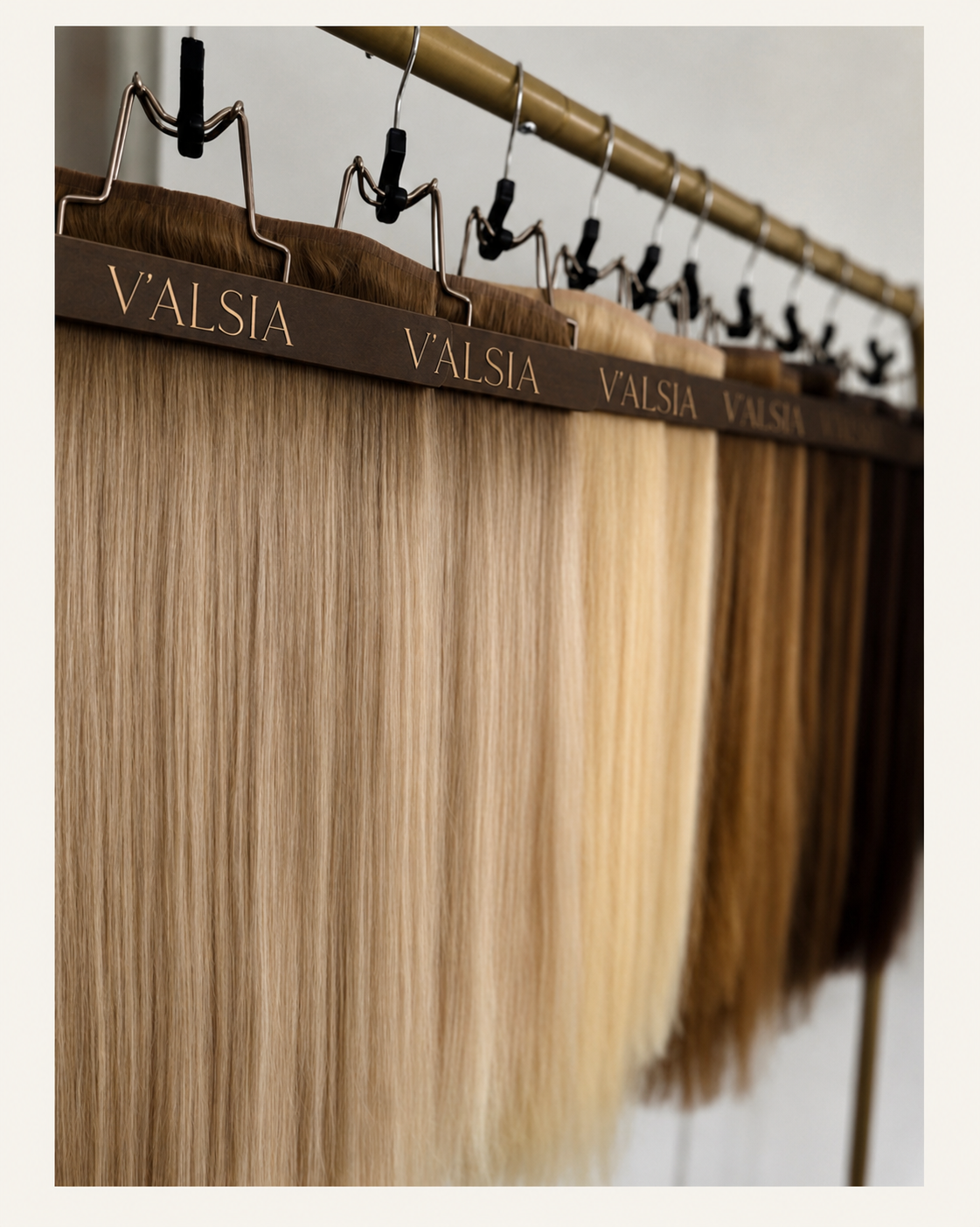 VALSIA — hand-sourced human hair colour collections